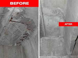 crack injection concrete repair